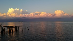 View from my Cedar Key "office."